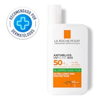 Protector Solar Anthelios UV MUNE 400 Oil Control Fluido FPS 50 - Frasco 50 Ml